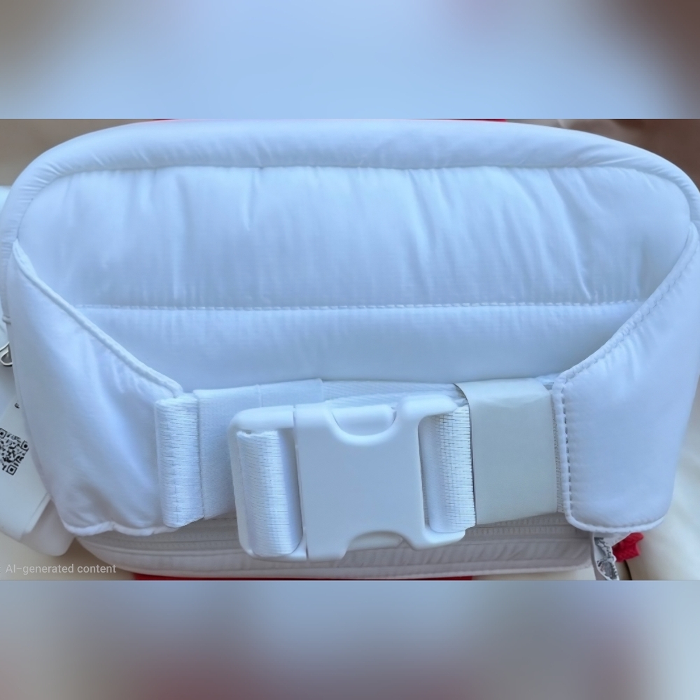 Lululemon Athletica White Cosmetic Bag - Picture 2 of 3